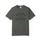 Rested Saints Club T-Shirt — Faith-Based Graphic Tee
