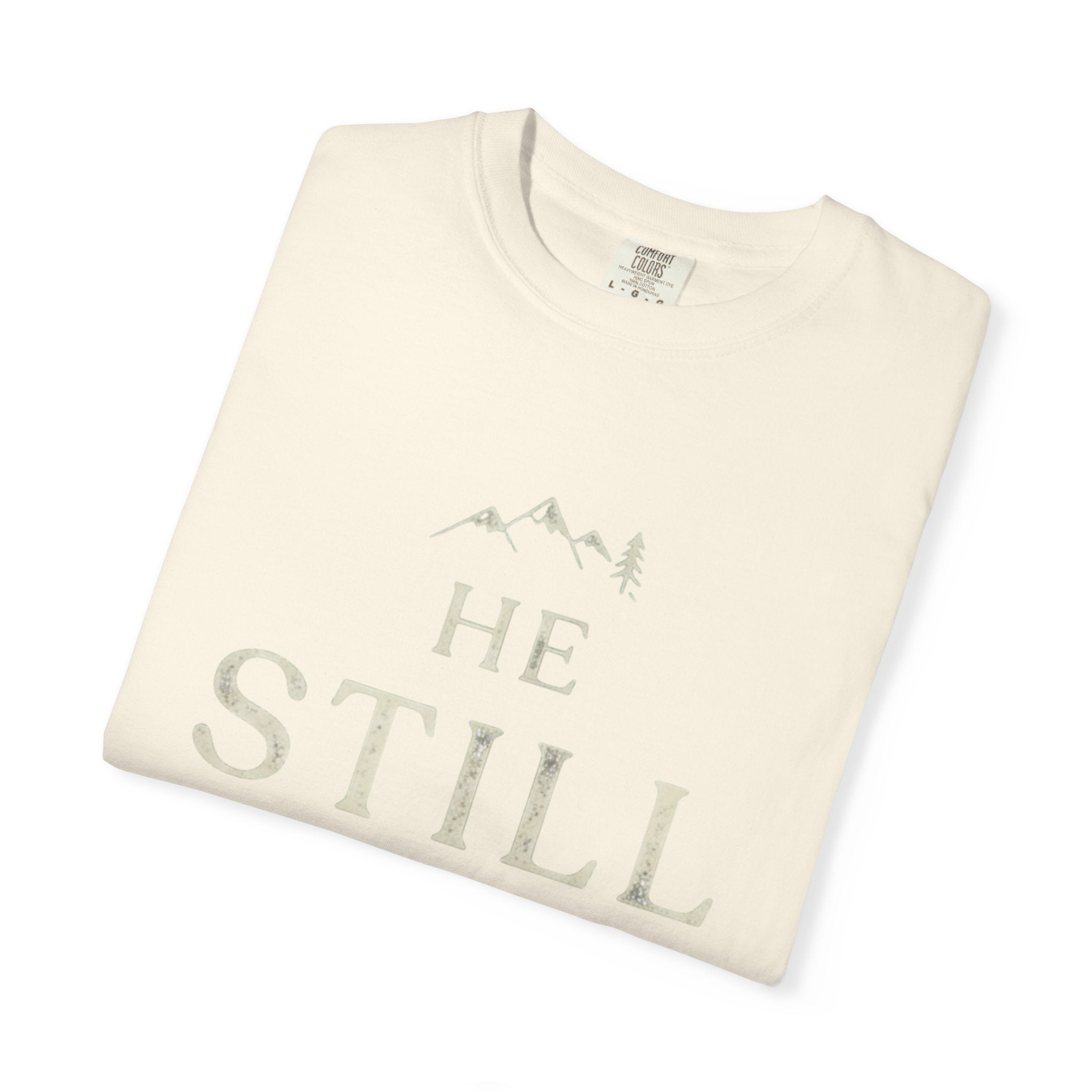 He Still Leads T-Shirt — Inspirational Christian Faith Tee