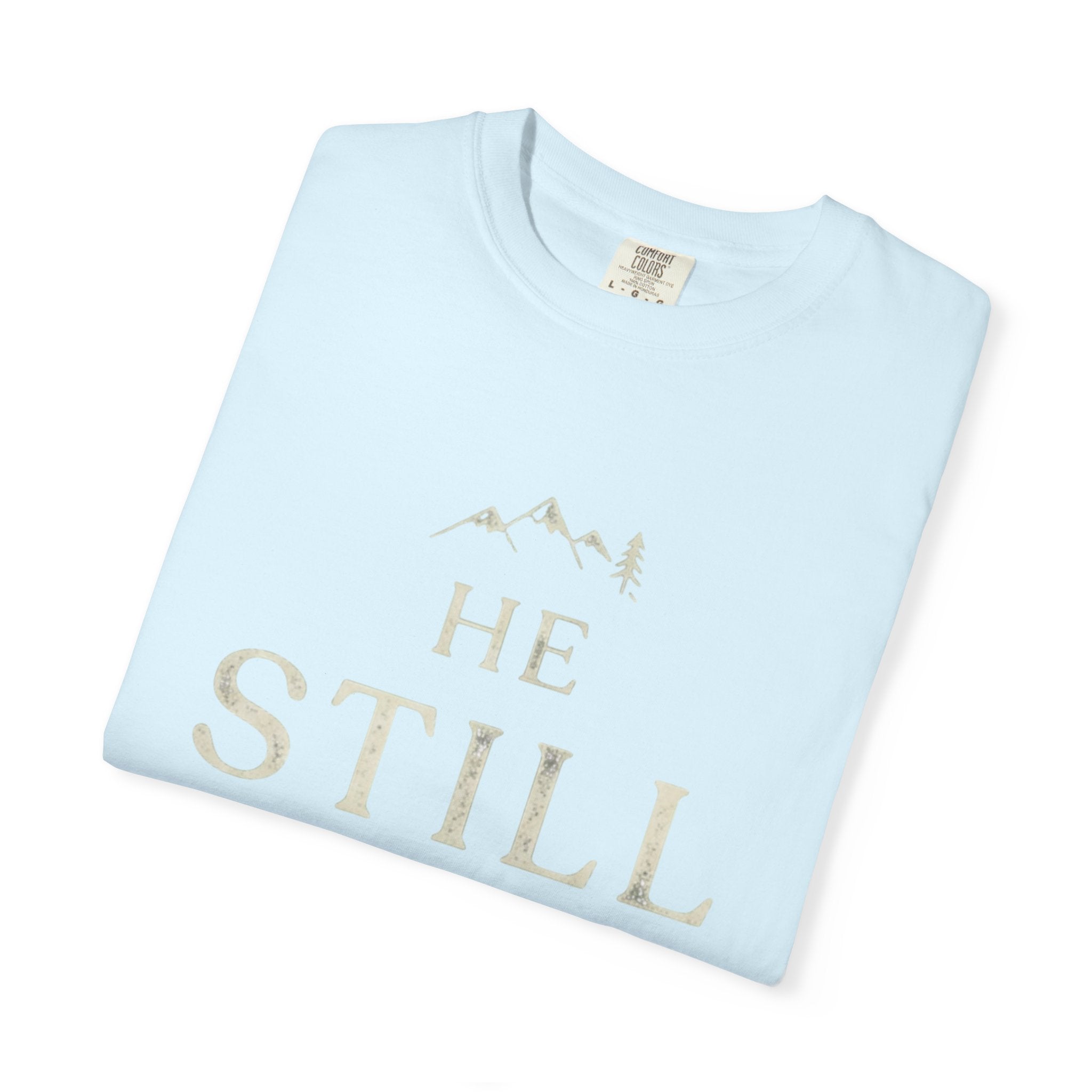 He Still Leads T-Shirt — Inspirational Christian Faith Tee