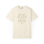 Heavy Hearts Still Pray T-Shirt — Inspirational Christian Tee