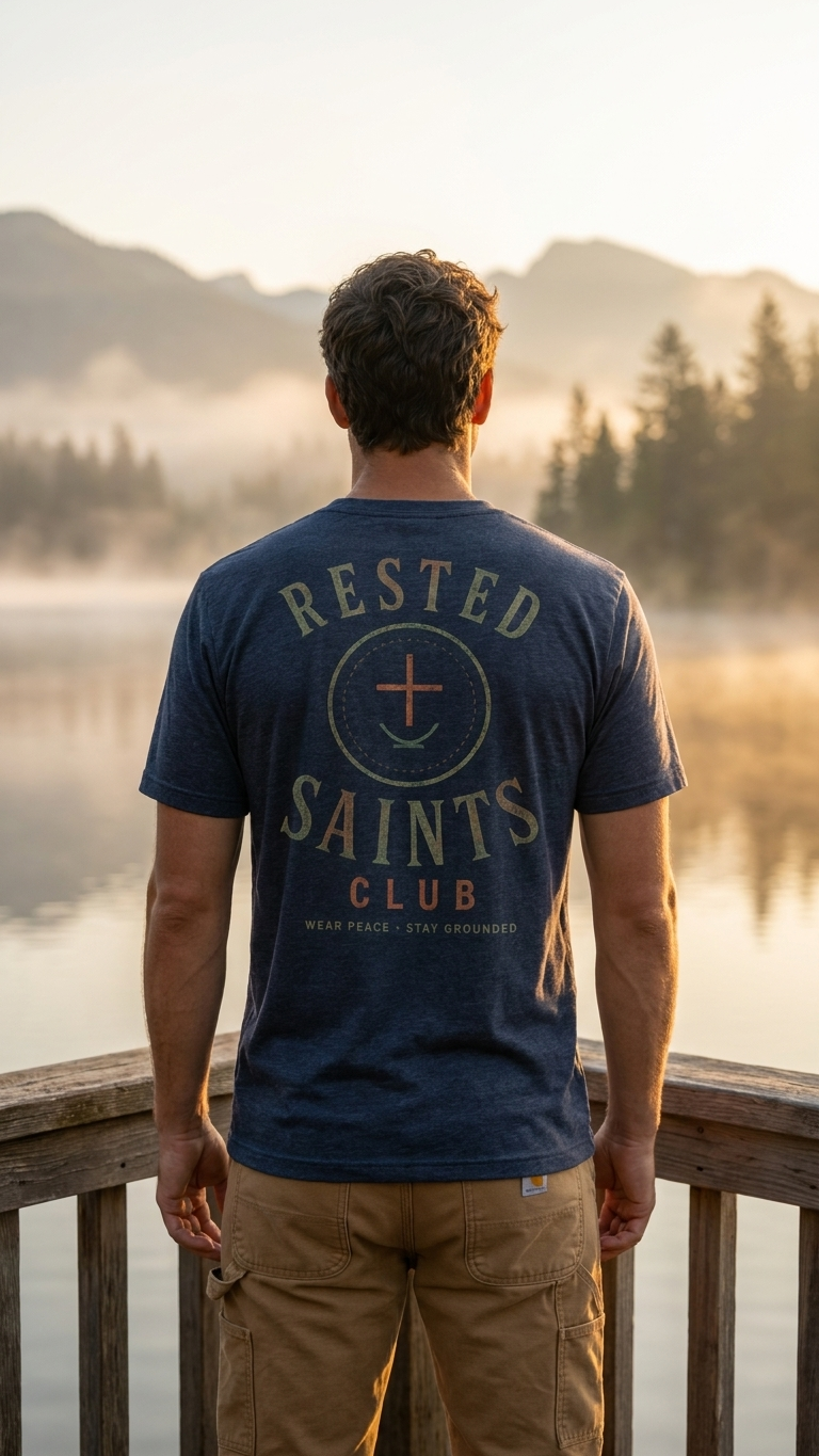 Rested Saints Club - Collectors Edition Navy Back Design