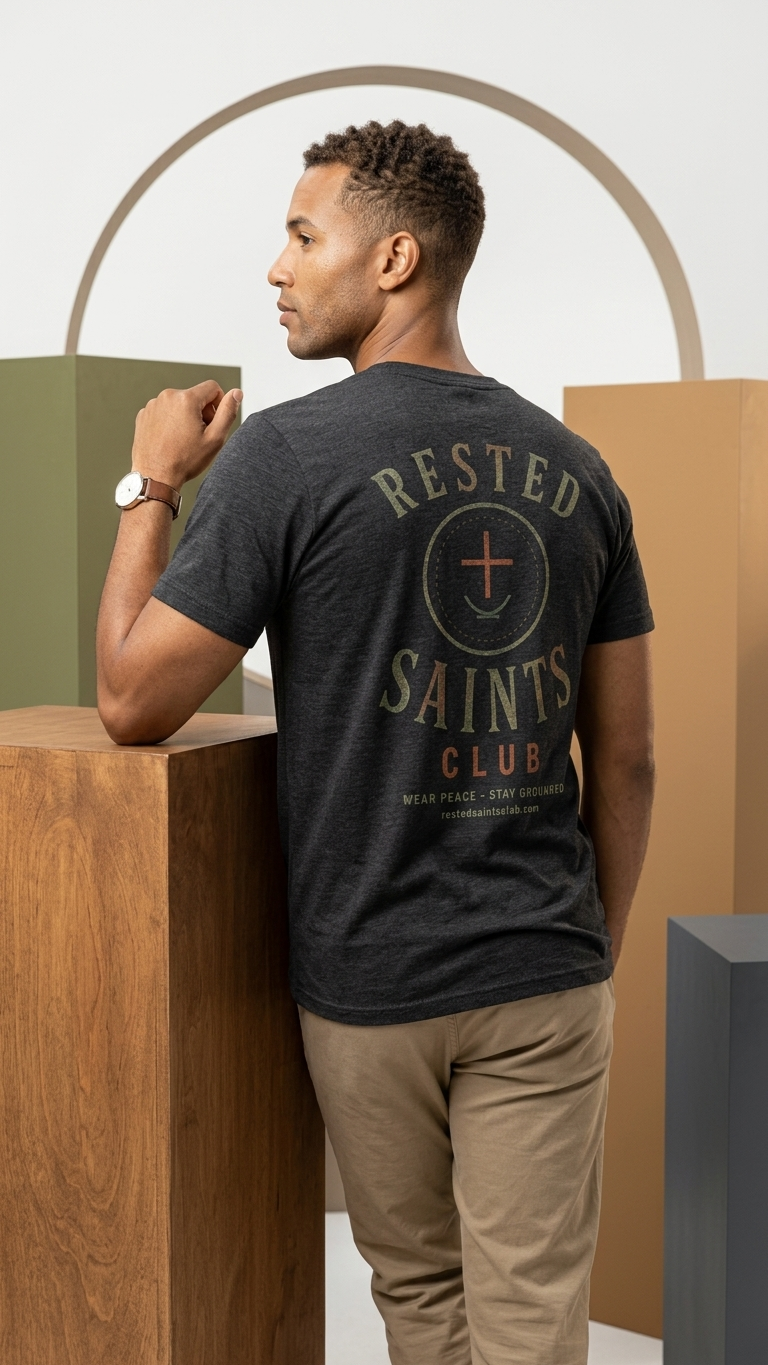 Rested Saints Club - Collectors Edition Navy Back Design
