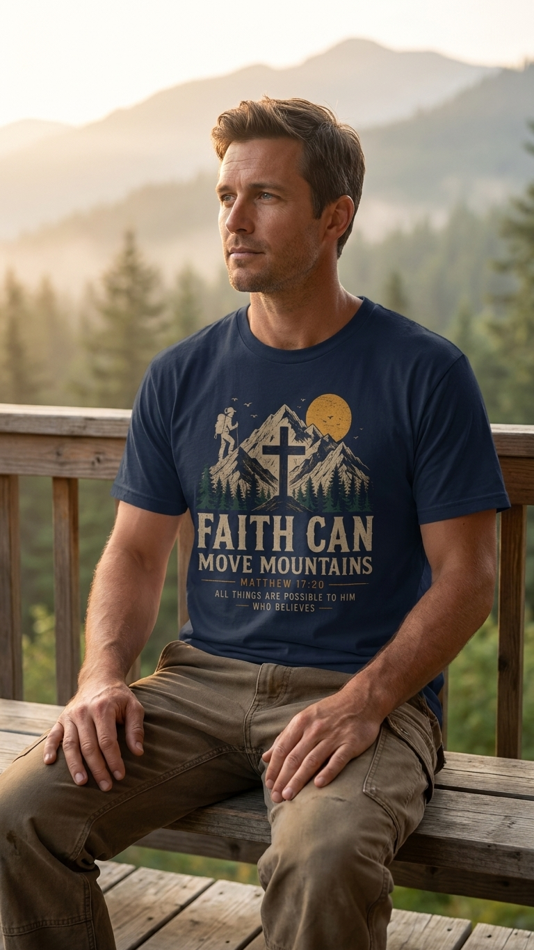Faith Can Move Mountains T-Shirt