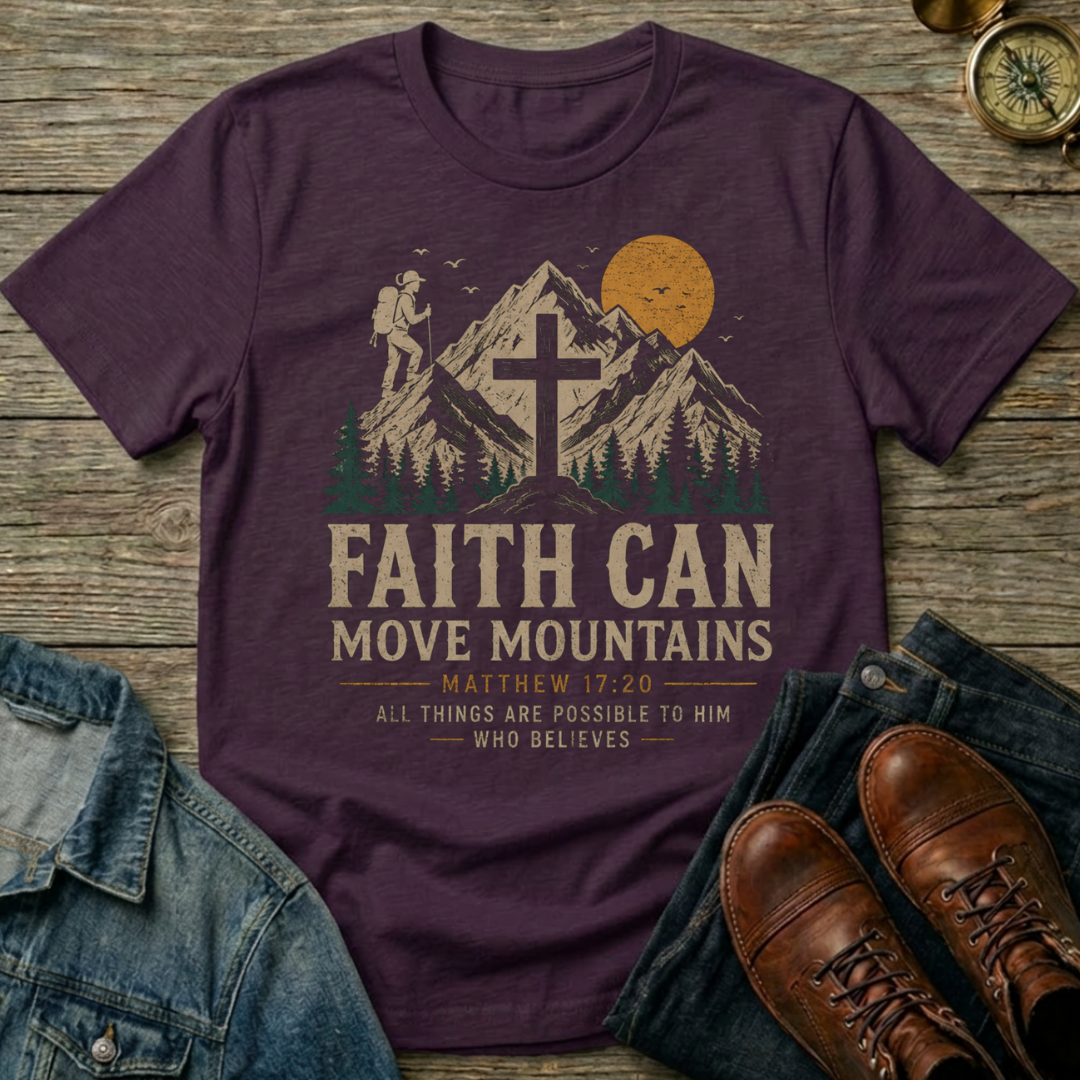 Faith Can Move Mountains T-Shirt