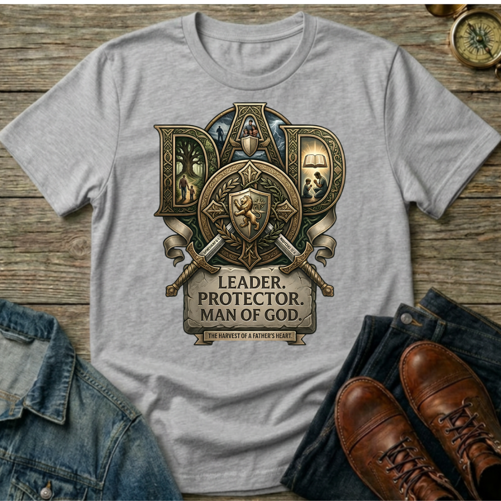 Dad Shield Emblem T-Shirt