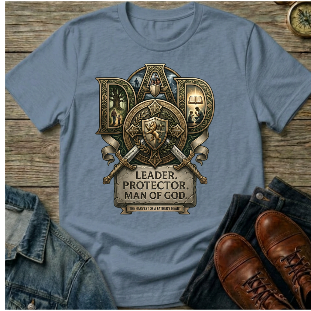 Dad Shield Emblem T-Shirt