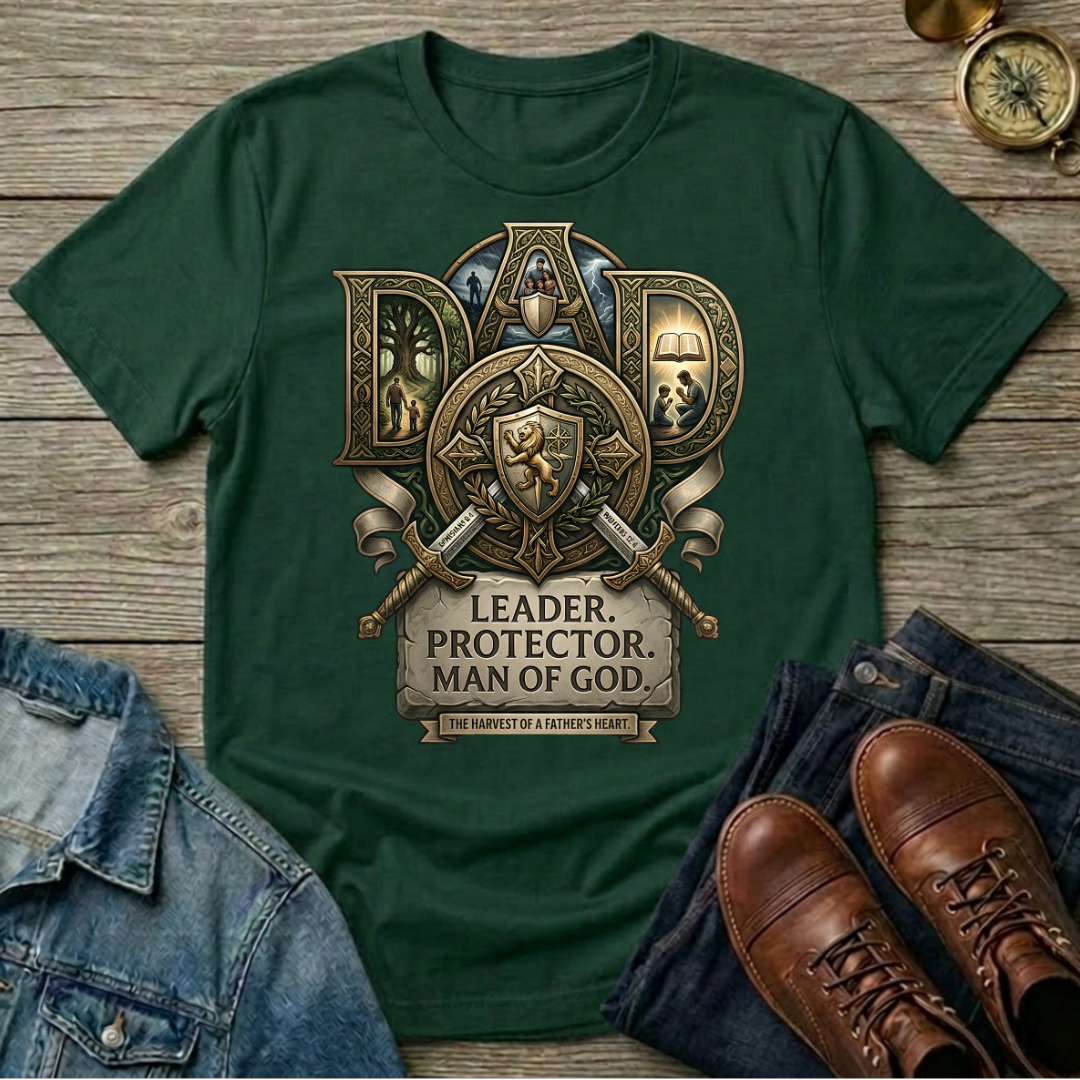 Dad Shield Emblem T-Shirt