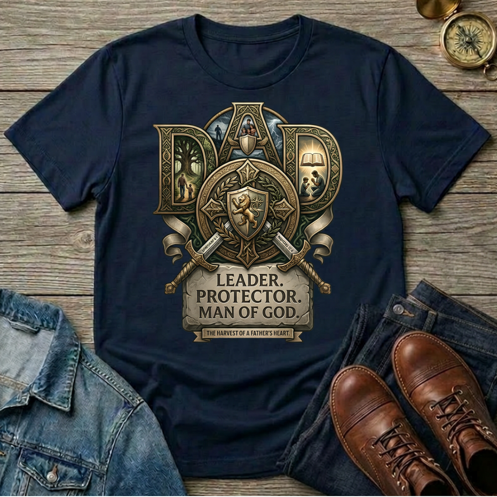 Dad Shield Emblem T-Shirt