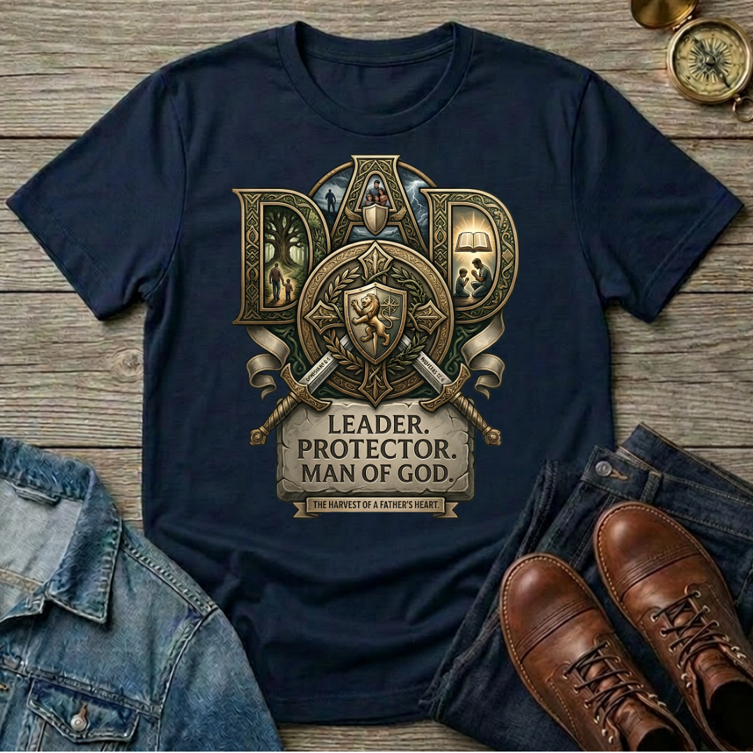 Dad Shield Emblem T-Shirt