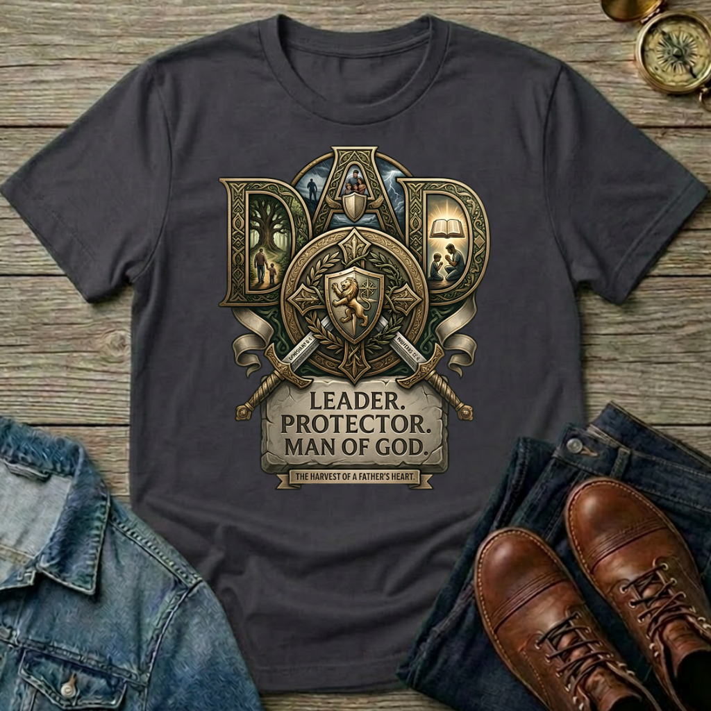 Dad Shield Emblem T-Shirt