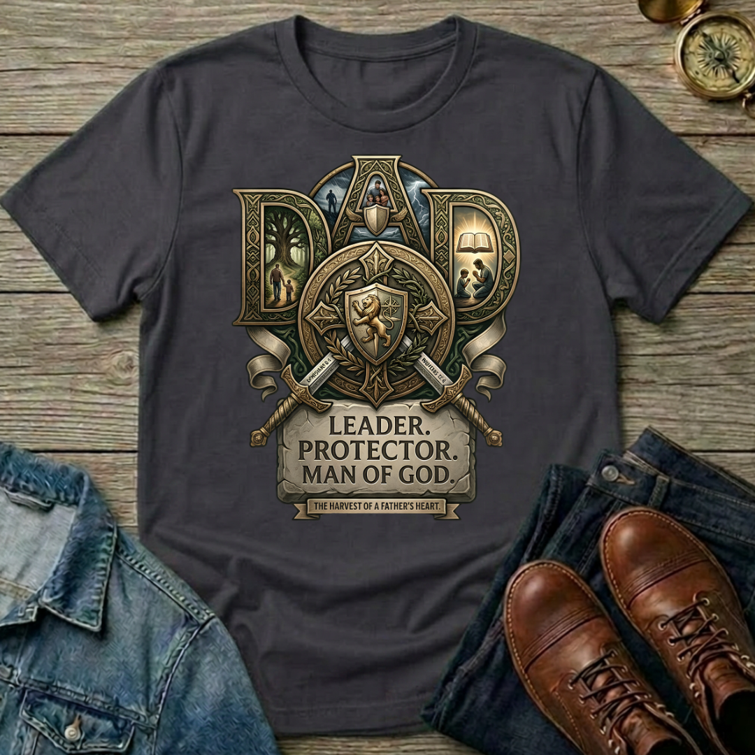 Dad Shield Emblem T-Shirt