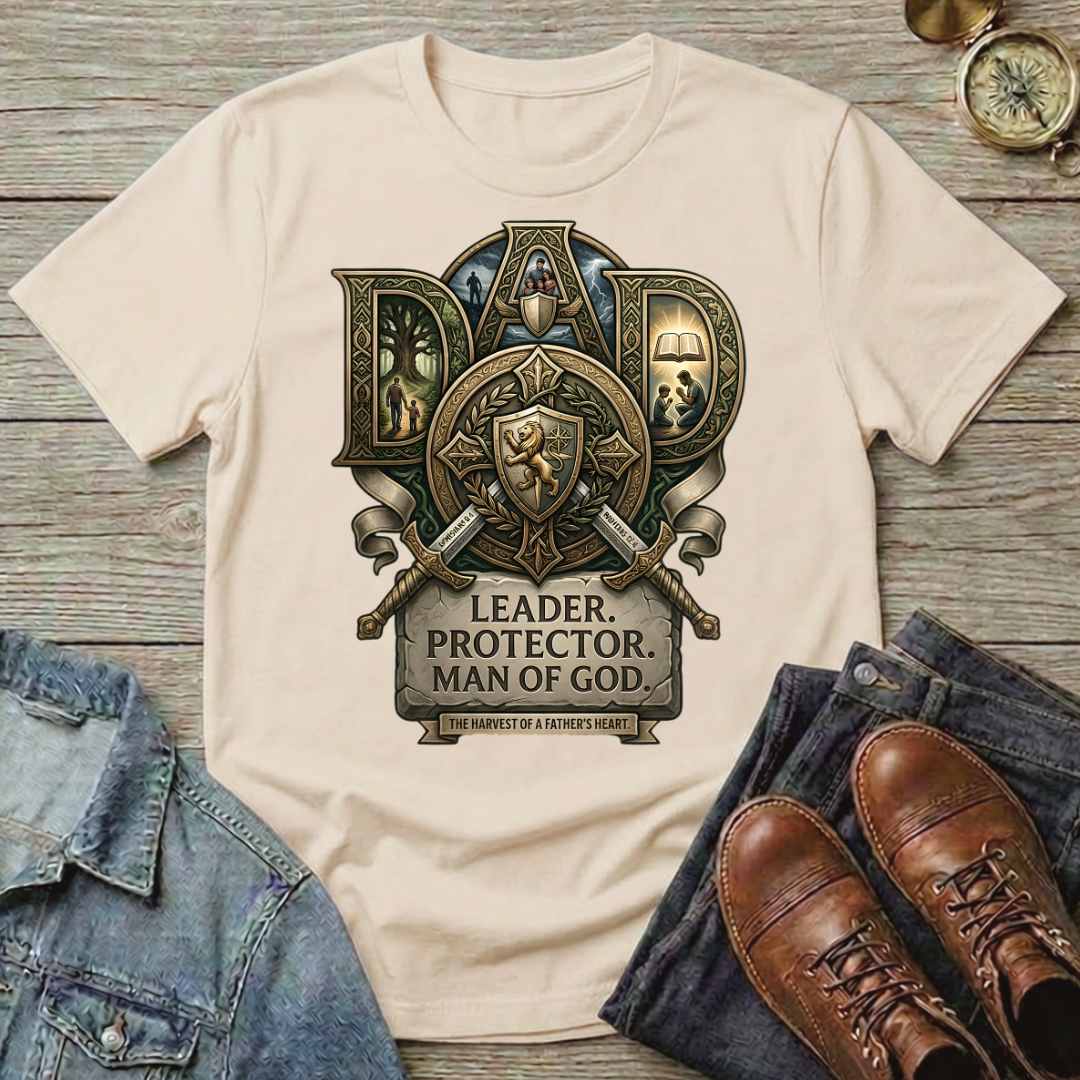 Dad Shield Emblem T-Shirt