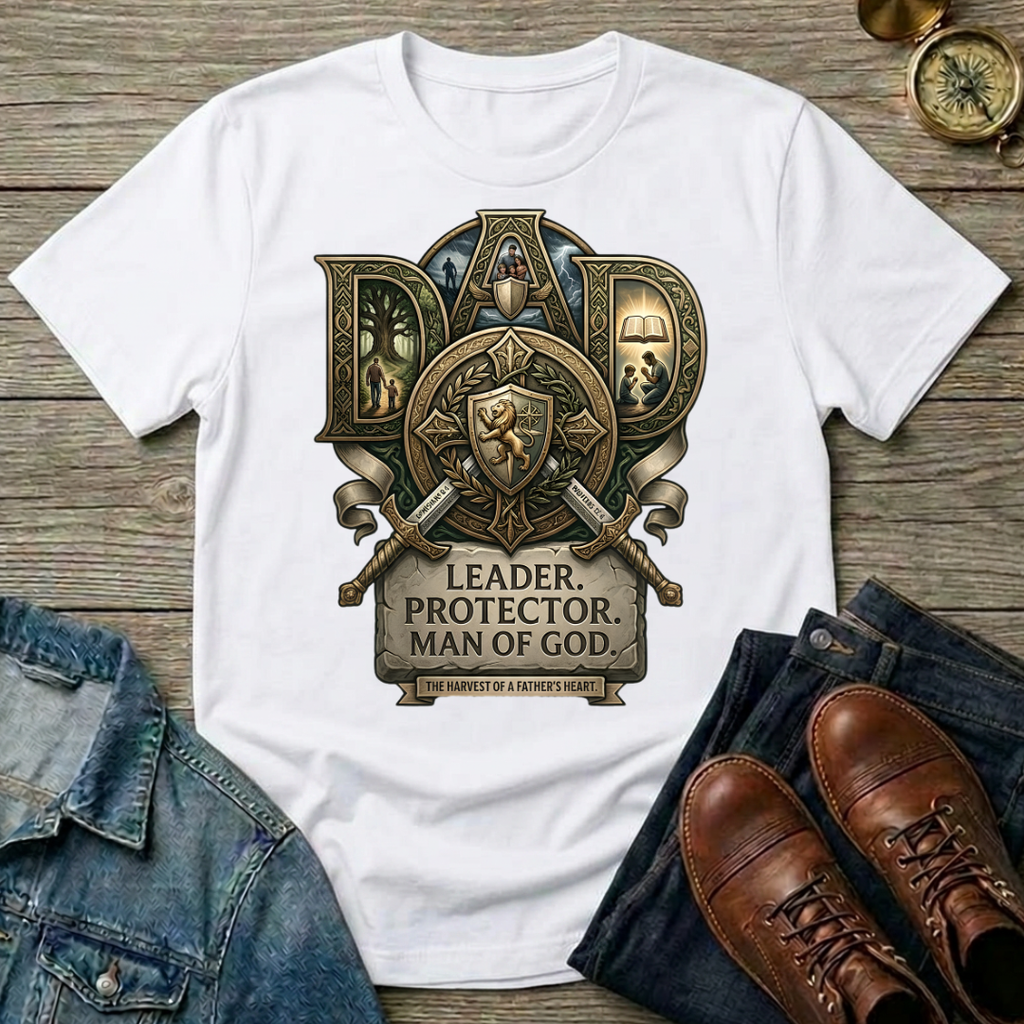 Dad Shield Emblem T-Shirt
