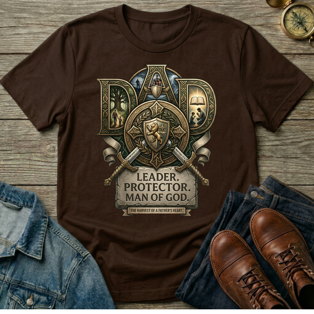 Dad Shield Emblem T-Shirt