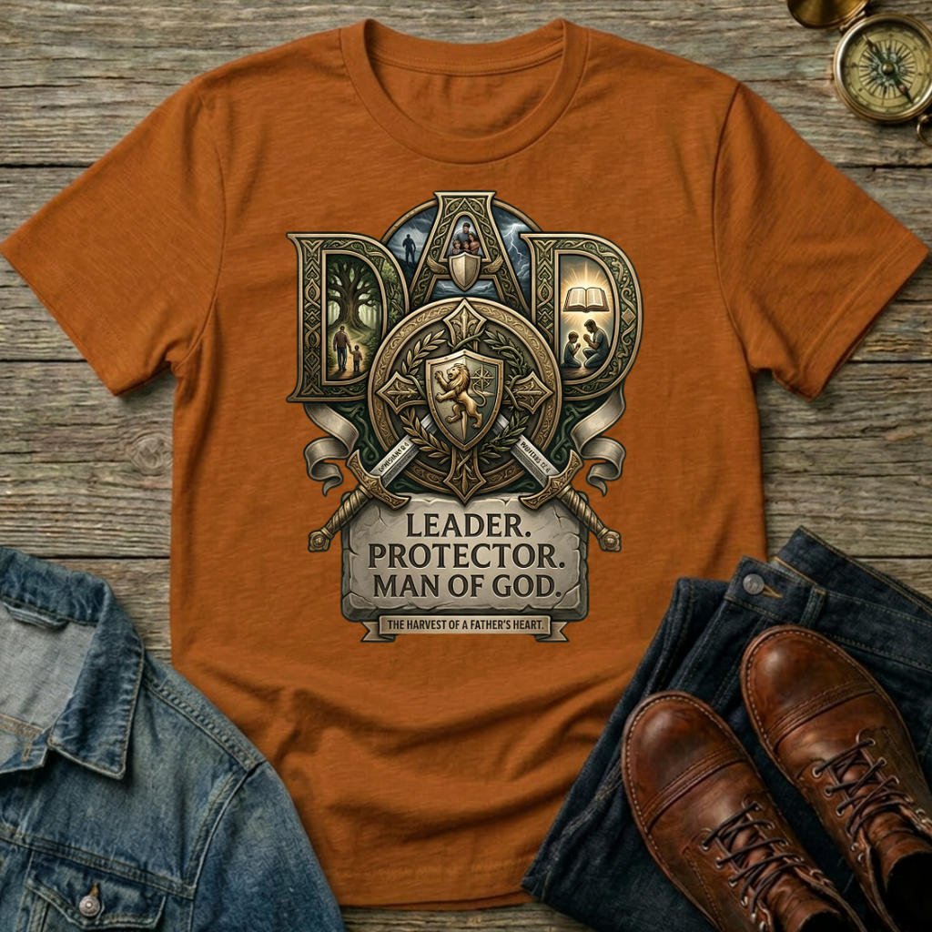Dad Shield Emblem T-Shirt