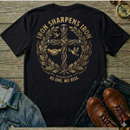 Iron Sharpens Iron T Shirt - Back Side Print