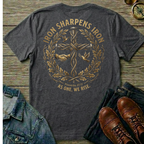 Iron Sharpens Iron T Shirt - Back Side Print