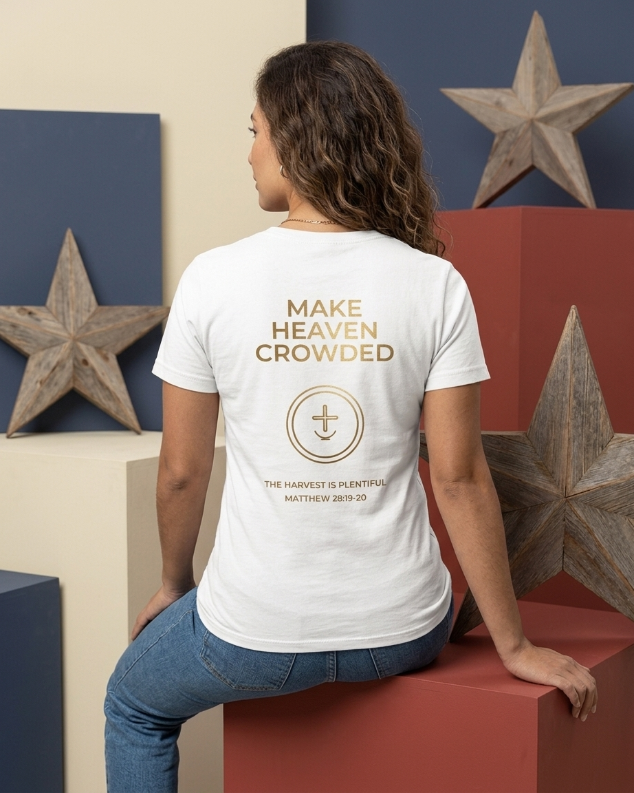 Make Heaven Crowded T Shirt- Back Side Print
