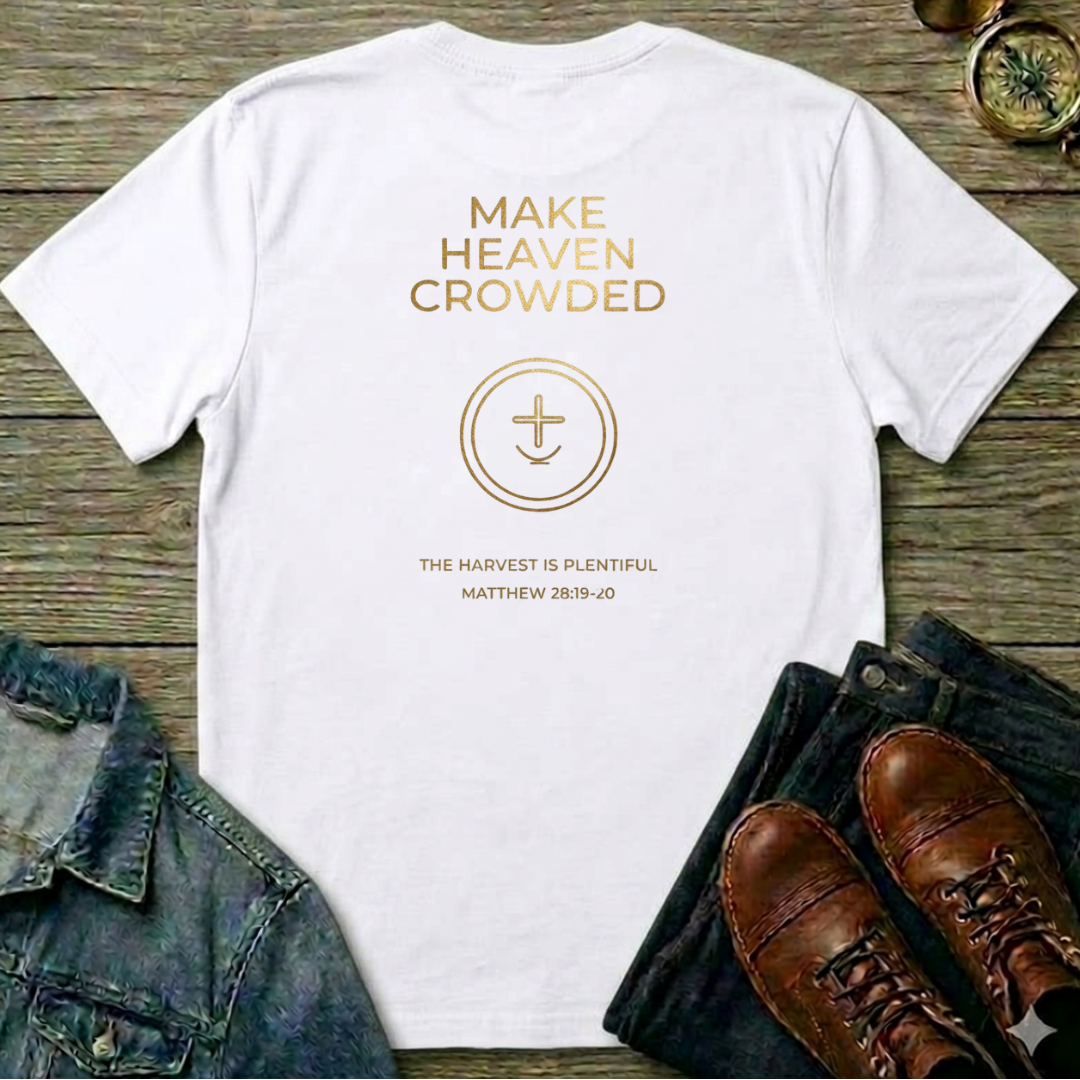 Make Heaven Crowded T Shirt- Back Side Print