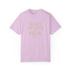Heavy Hearts Still Pray T-Shirt — Inspirational Christian Tee
