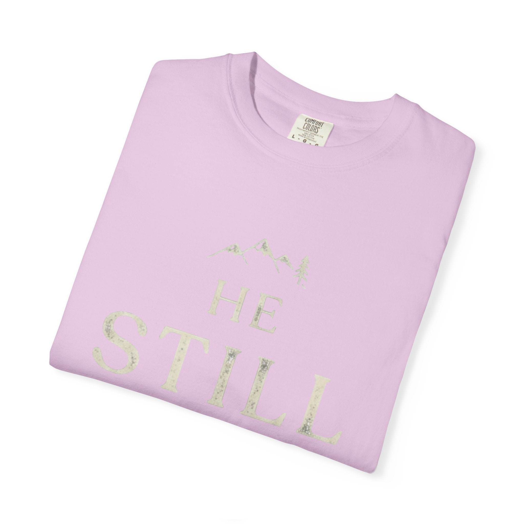 He Still Leads T-Shirt — Inspirational Christian Faith Tee